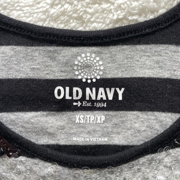 2000s Sequin Striped Tank Top - Picture 4 of 7